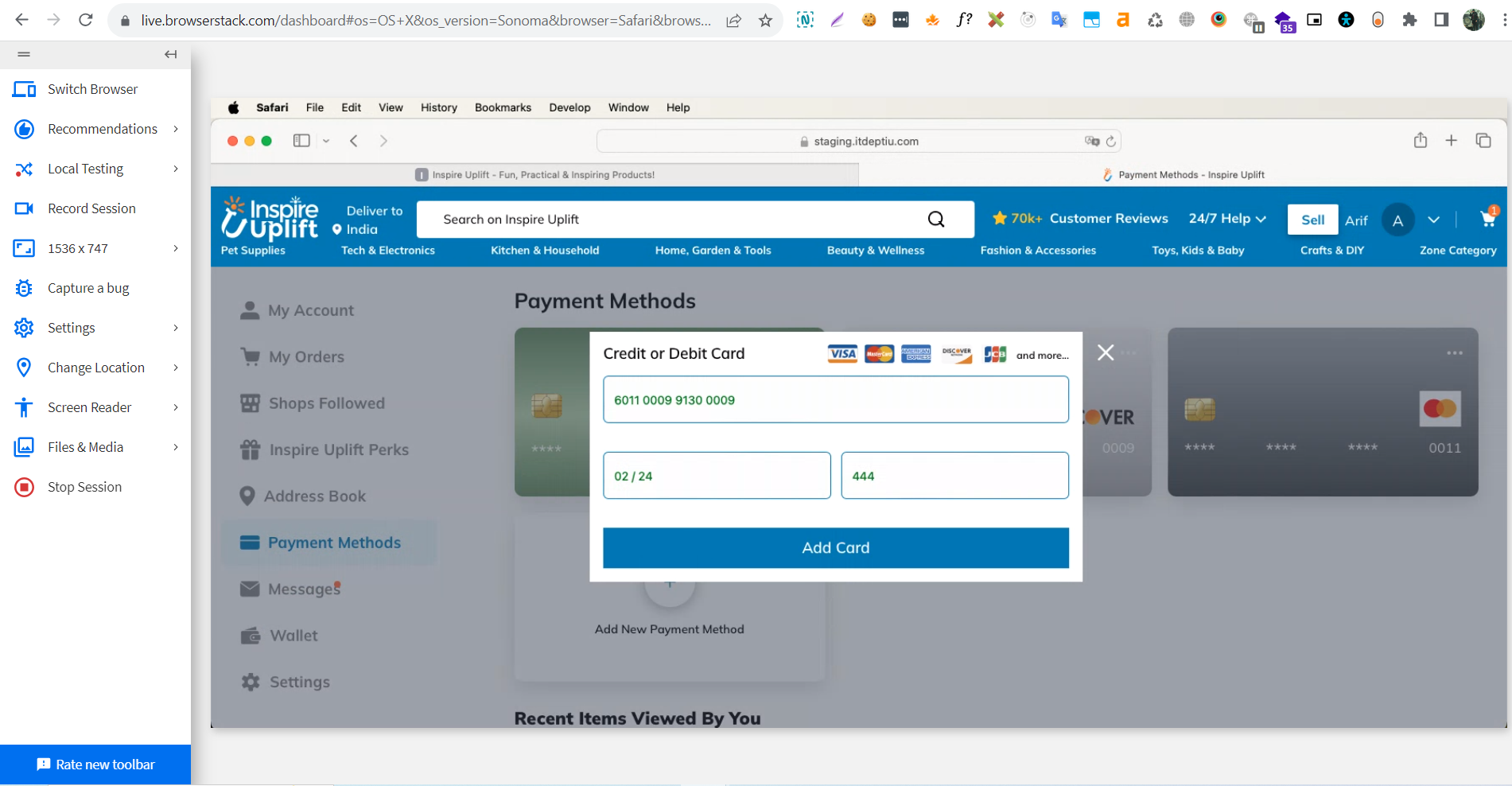 Customer Review Photo